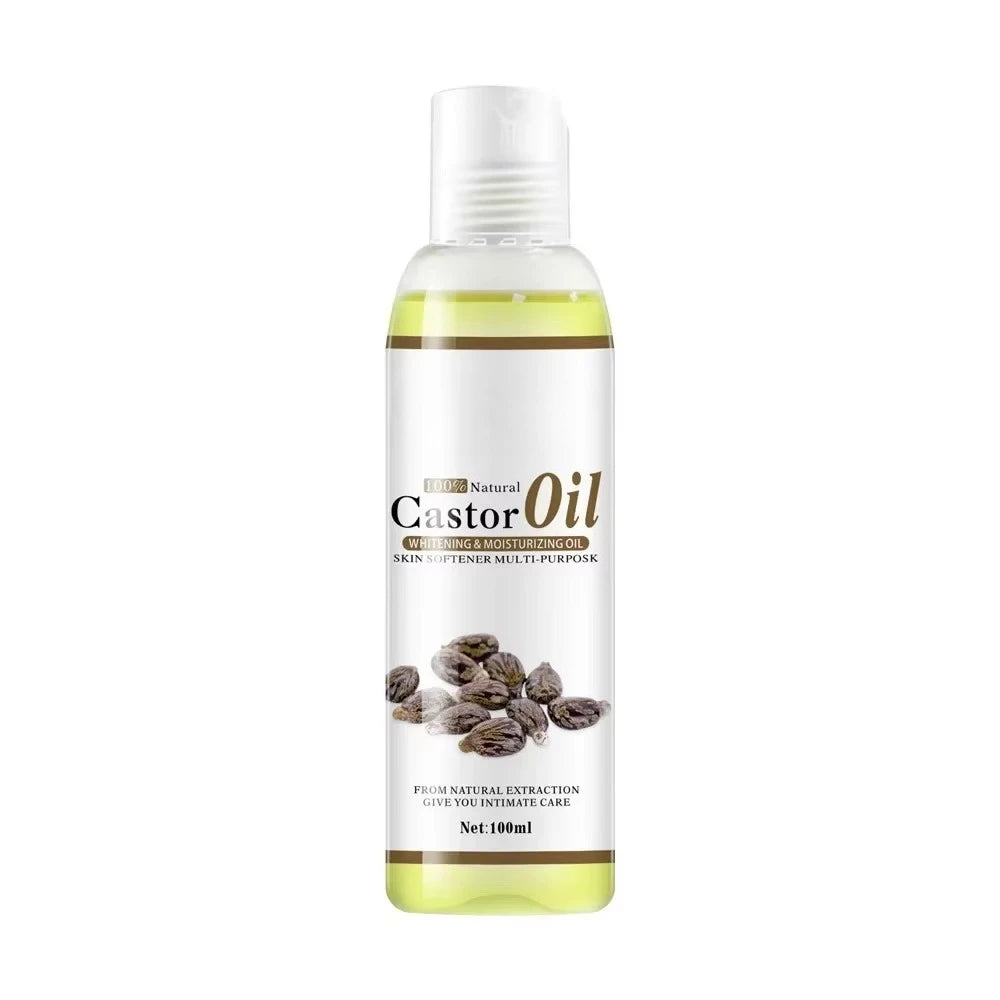 1/3/5pcs 100ml Organic Essential Oil Natural Castor Vitamin C Oil for Body Relaxing Spa Massage Natural Essential Oils Skin Care