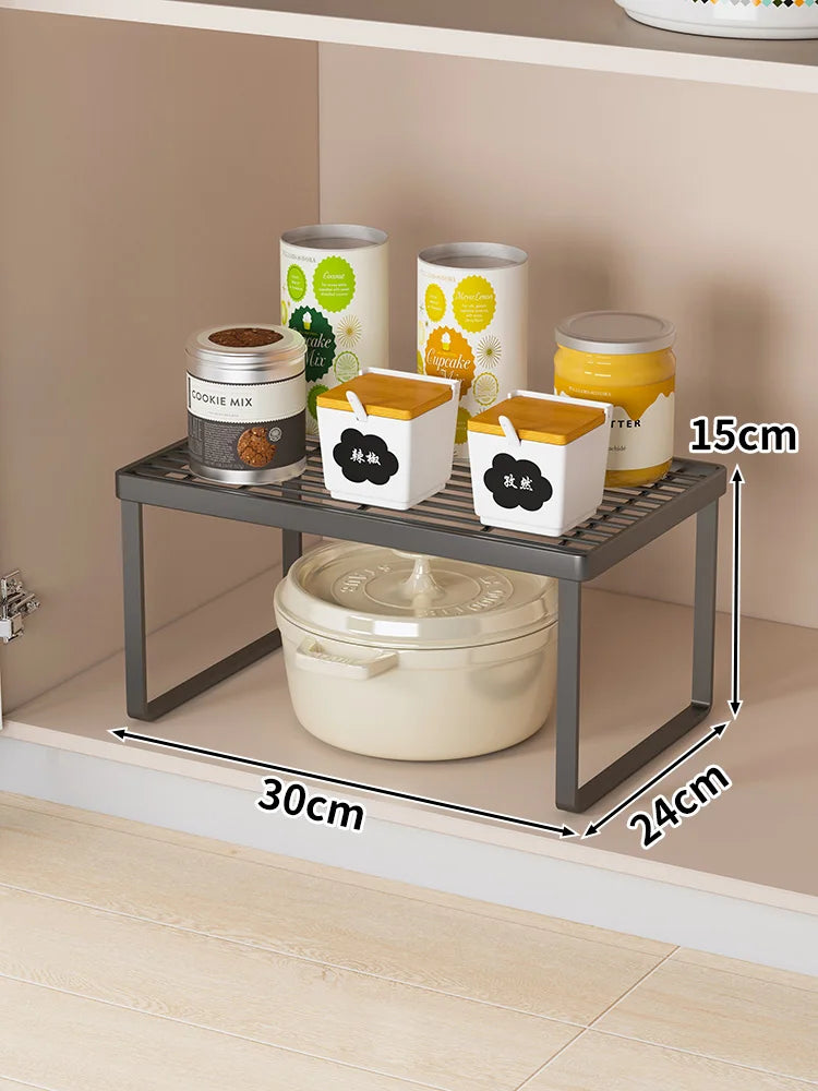 Kitchen Countertop Storage Ra Multi-Layer Cabinet Organizer Spice Storage elf Tabletop Arrangement Utili Tool