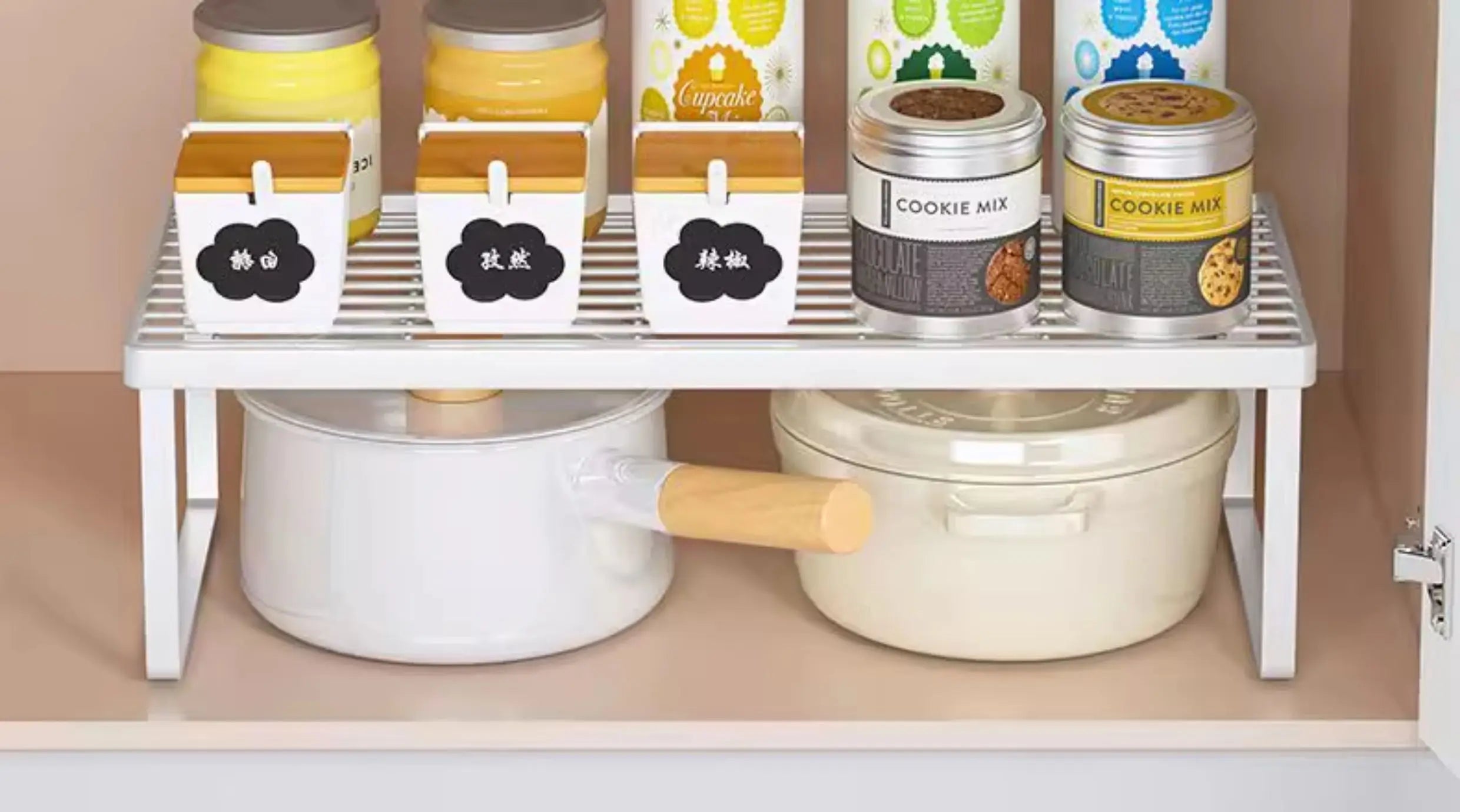 Kitchen Countertop Storage Ra Multi-Layer Cabinet Organizer Spice Storage elf Tabletop Arrangement Utili Tool