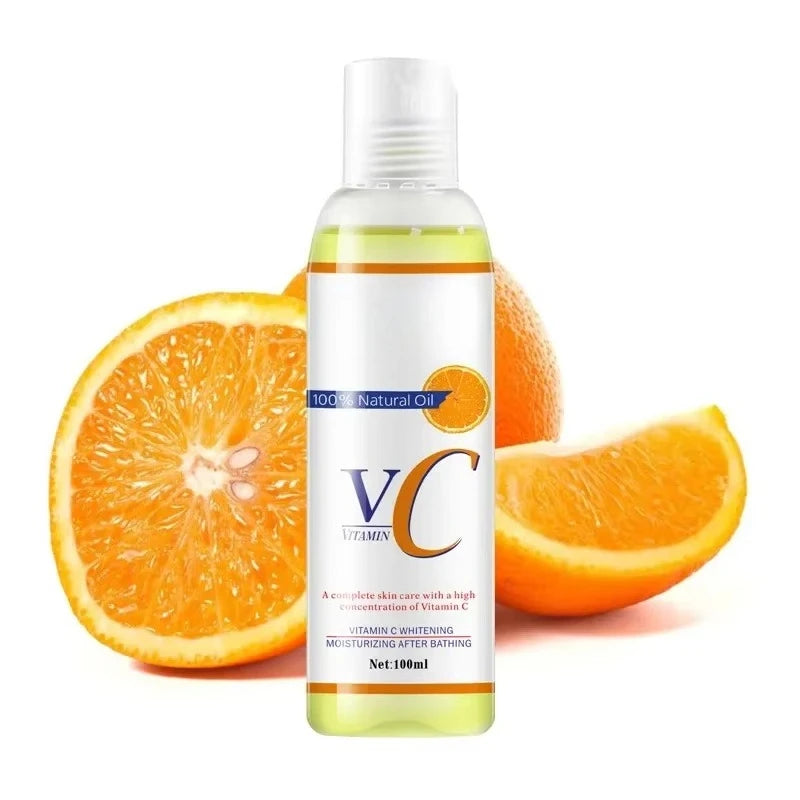 1/3/5pcs 100ml Organic Essential Oil Natural Castor Vitamin C Oil for Body Relaxing Spa Massage Natural Essential Oils Skin Care