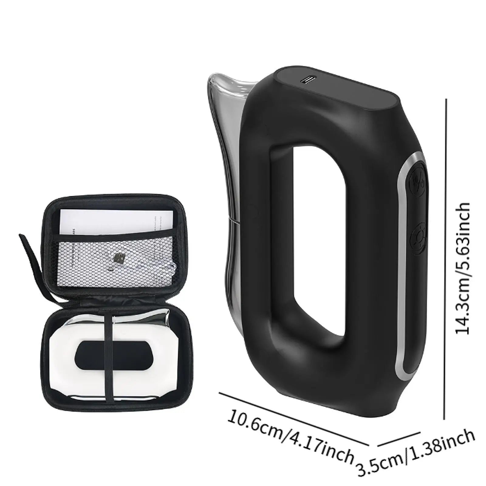 Electric Fascia Massager Gifts Men Women Adults for Whole Body Portable Relaxation Five Levels Regulation Muscle Scrape Set