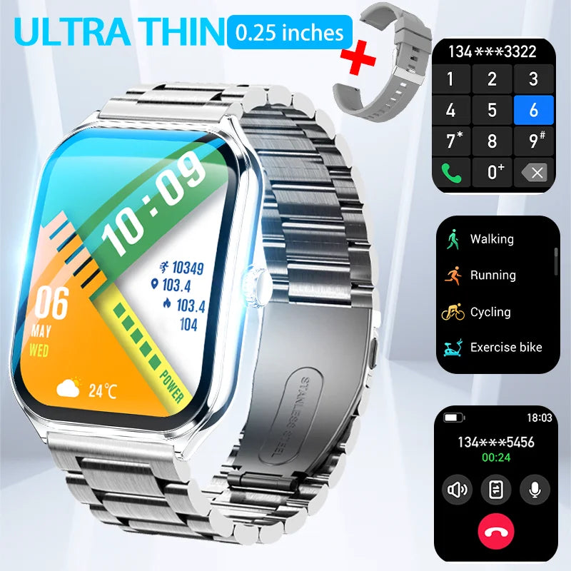 2026 Selling New Smart Watch Men Women Newest Sports SmartWatch Faces Heart Rate HD BT Call Waterproof Watches For Android iOS