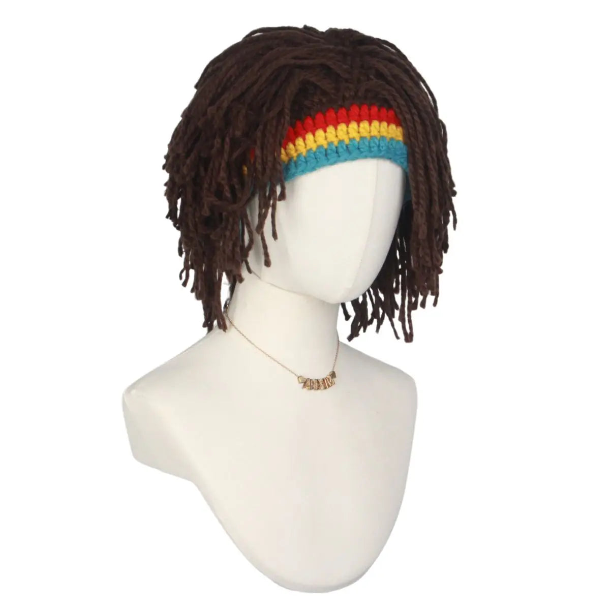 New and Funny Synthetic Wig Hats Wool Hats Hair Accessory Dreadlocks Hip-hop Personality Extensions for Women Cosplay Party Gift
