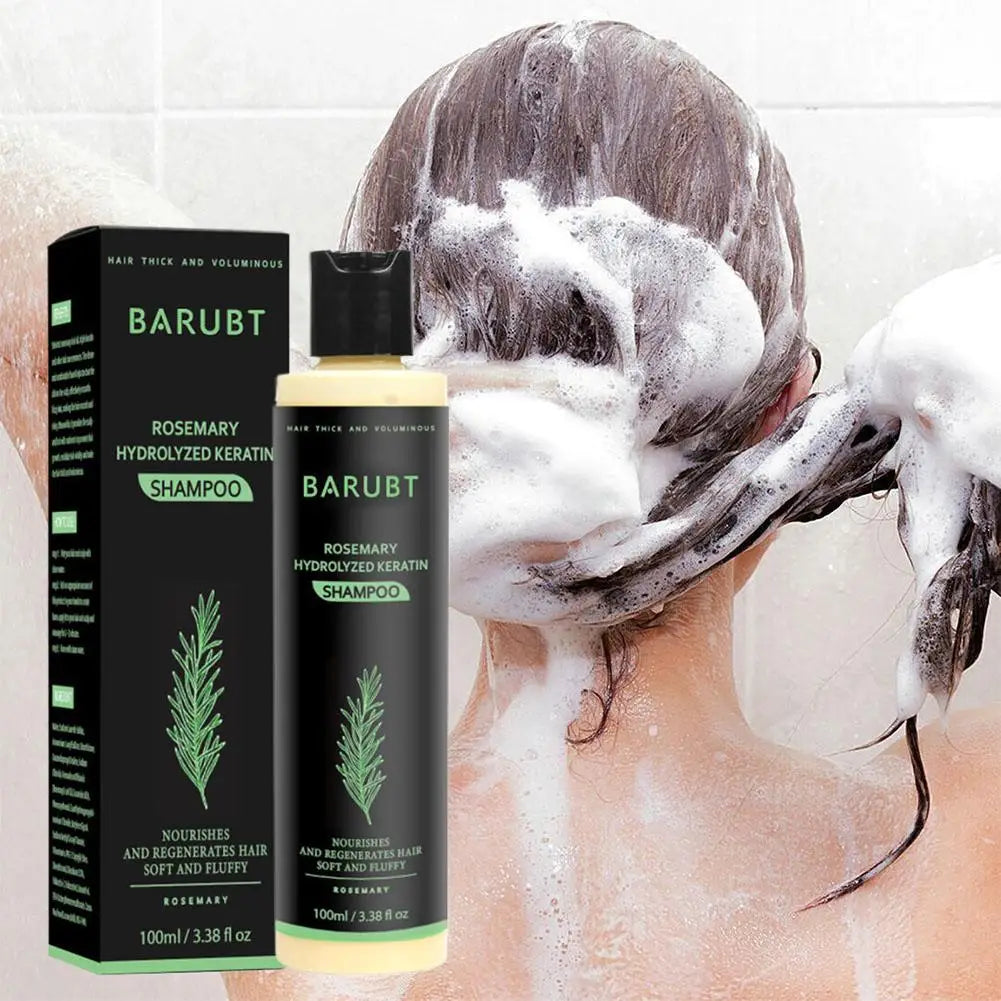 Rosemary Shampoo Hair Growth Deep Cleansing Scalp Anti Dandruff Oil Control Strengthening Root Nourish Hair Volumizing Shampoo