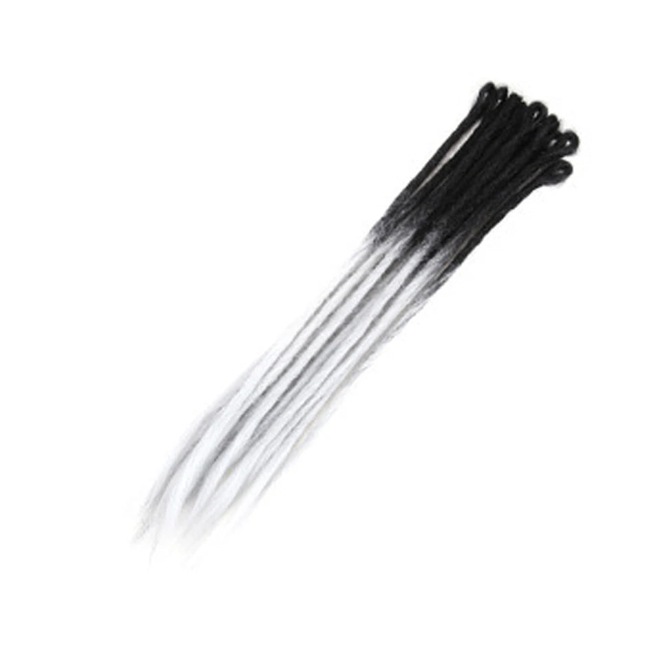 Synthetic Handmade Dreadlocks Crochet Braids Hair Extensions For Black Women Colored Dreadlocks Hair  Faux Locs braiding Hair
