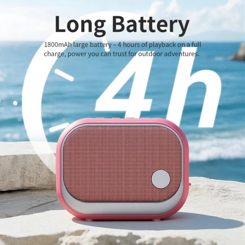 Bluetooth Speaker BT5.3 Mobile Phone Desktop Outdoor Wireless  Speaker Portable Mini Subwoofer Support Tf  TWS/FM/RGB Speaker
