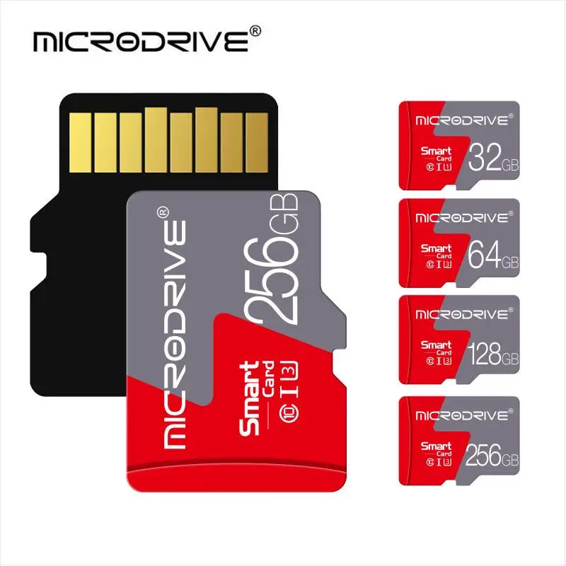 Class10 mini SD TF Card Flash Memory Card 4GB 8GB 16GB 32GB 64GB High speed 128GB 256GB cartao de memoria video card