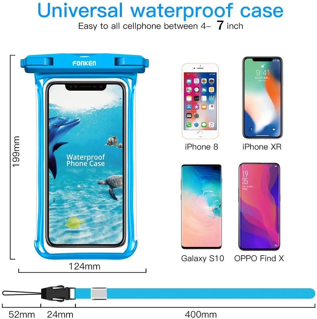 Waterproof Swimming Phone Pouch Universal Case Underwater Dry Bag Cover For iPhone 11 12 13 14 Pro Max Xiaomi 13 Water Proof Bag