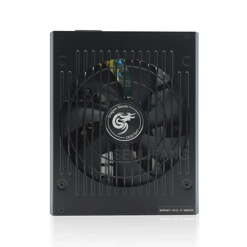 14MM Fan Support Dual CPU 1600W Power Supply ATX 3.0 PCIe 5.0 Unit Professional E-Sports Video Game Computer PSU PC Active PFC