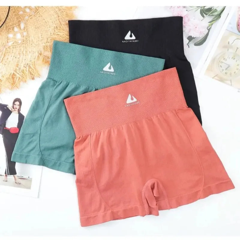 Women Workout Yoga Shorts Biker Shorts for Gym Tights Fitness Outfits High-Waist Body Shaper Shorts