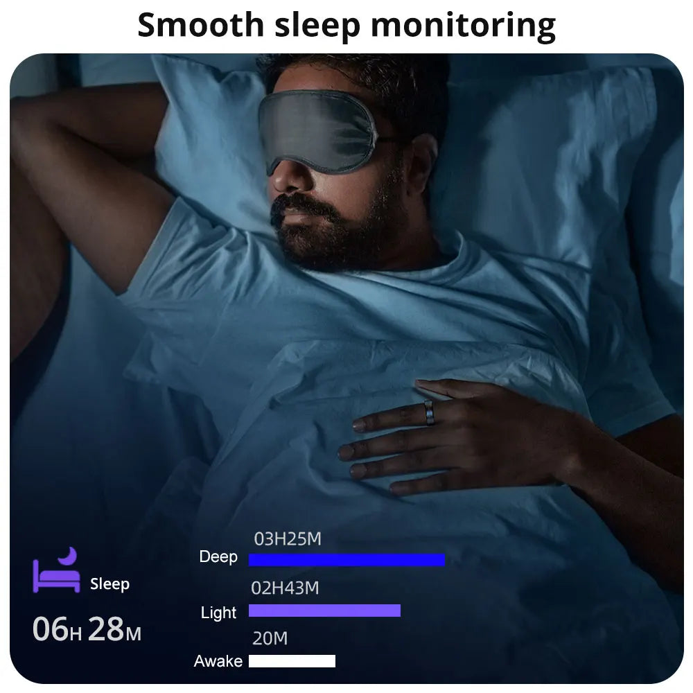 2026 R06 Smart Ring Men Women Health Monitor IP68 Waterproof Man Smartring Fitness Tracking Smart Rings Multiple Sport Modes