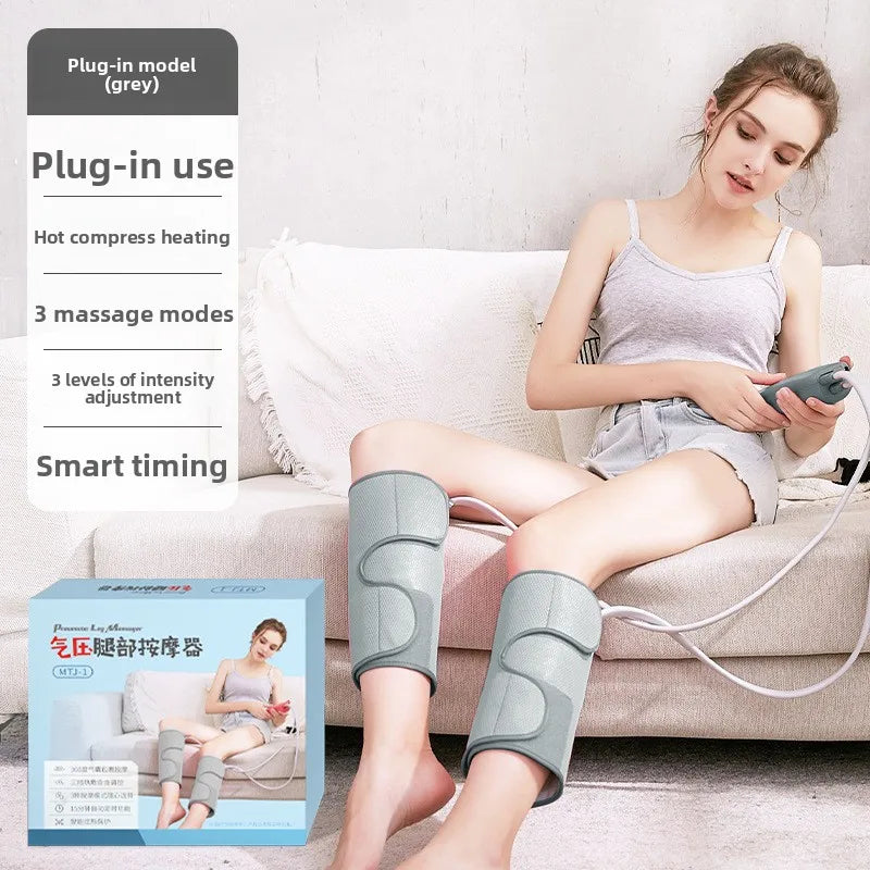 Calf massagerleg air pressure, thigh massager, electric air wave compression, airbag vibration, charging, leg beauty instrument