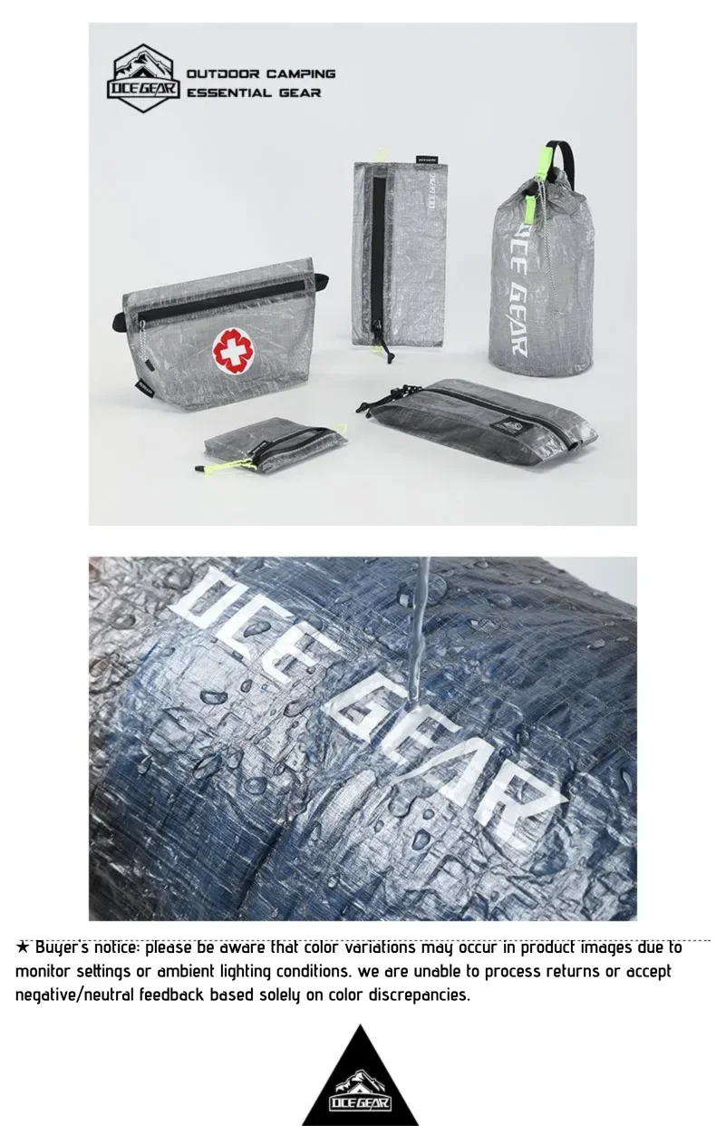 Ultralight Outdoor Storage Bags Waterproof Compression Dry Sack Flat Pouch First Aid Bag Multi Size Travel Camping Organizer