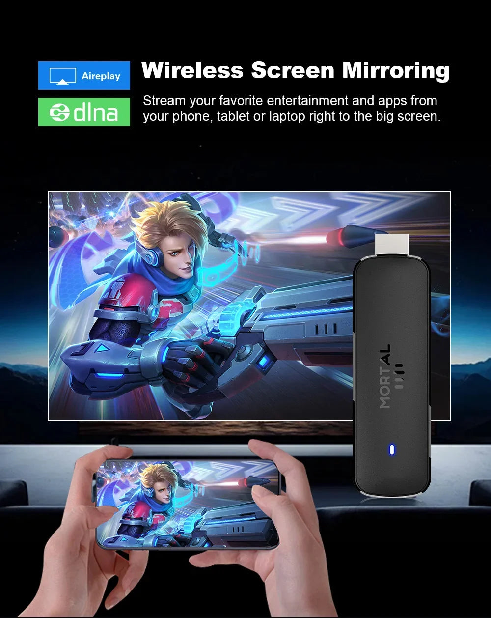 Q8 Smart Android14 TV Stick 8K@60fps WiFi 6 Voice Remote Global Version Rockchip RK3518 Netflix YouTube Live TV Box Factory Dire
