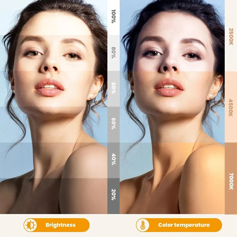 LED Photo Studio Light for Tik tok Youbute Game Live Video Fill Lighting Portable Camera Video Recording Photography Panel Lamp