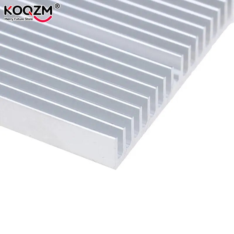 100*60*10mm DIY Cooler Aluminum Heatsink Grille Shape Radiator Heat Sink Chip for IC LED Power Transistor