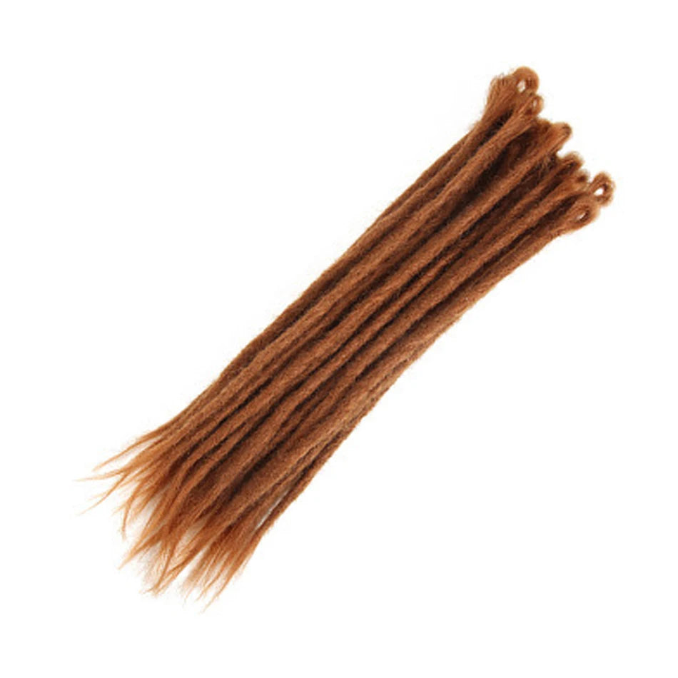 Synthetic Handmade Dreadlocks Crochet Braids Hair Extensions For Black Women Colored Dreadlocks Hair  Faux Locs braiding Hair
