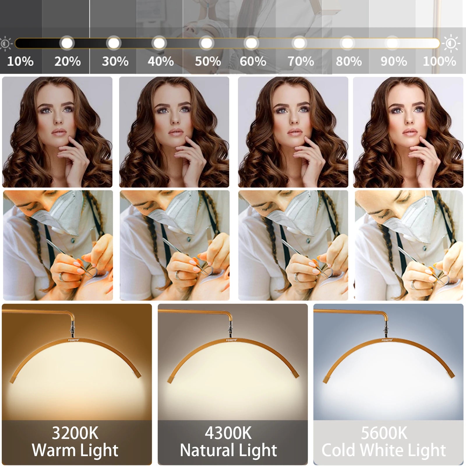 Fusitu Professional Multifunctional Ring Light photography TikTok Video Live Stream Beauty Salon Lash Tattoo Makeup Fill Light