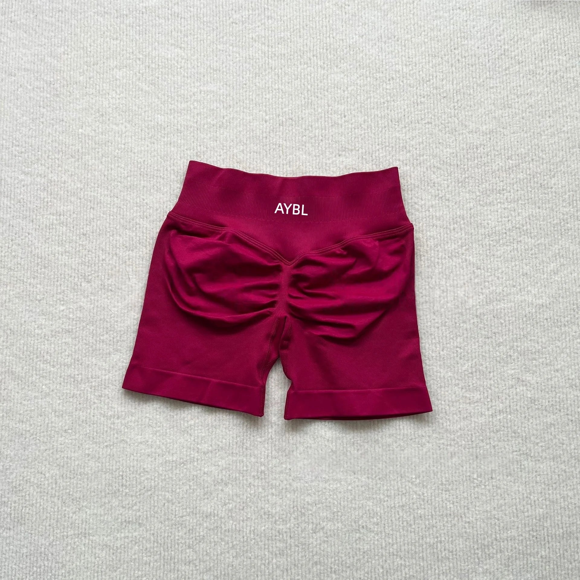 Fashion Shorts Low Waist Seamless Yoga Shorts Scrunch Bum Gym Shorts Women Workout Biker Stretch Fitness Shorts