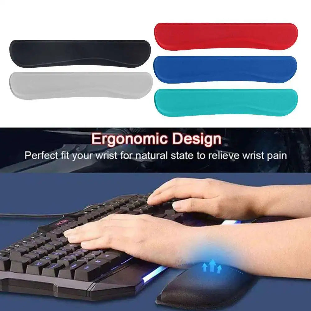 Keyboard Wrist Rest Pad Ergonomic Office Typing Protect Relax Wrist Computer Notebook Mouse Pad Raised Platform Hands