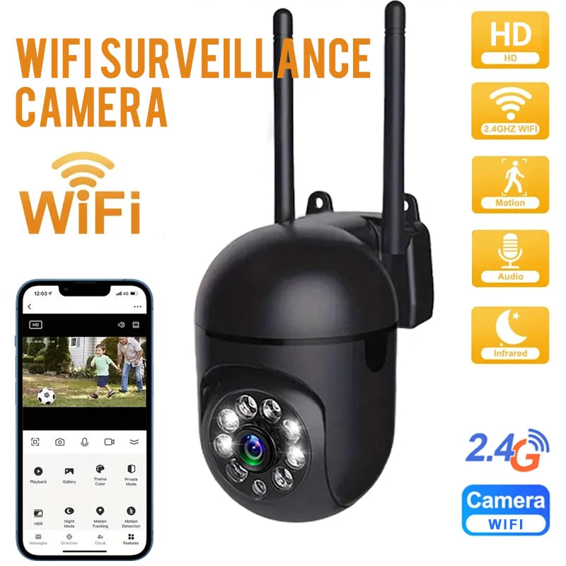WiFi 1080P HD  indoor outdoor 360 Degree Wireless Camera CCTV Audio Network Surveillance Camera
