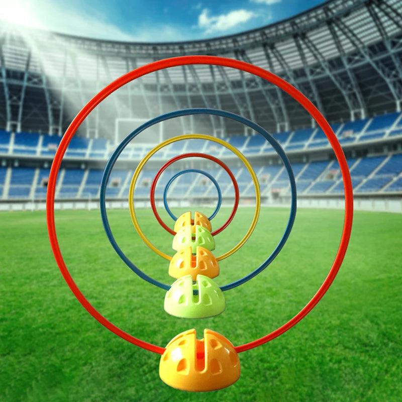 1Pcs Water Injection Base Football Door Pole Flag Logo Bar Training Equipment Sign Obstacle Marker Rod