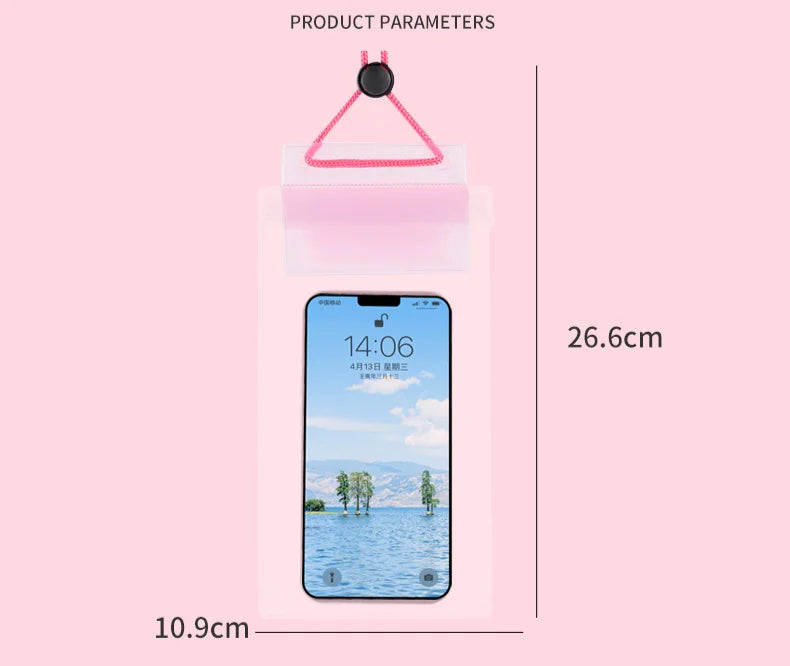 IPX8 Universal Waterproof Phone Case Water proof Bag Mobile Cover for iphone 13 14 15Pro Pouch Coque Underwater Cases Protector