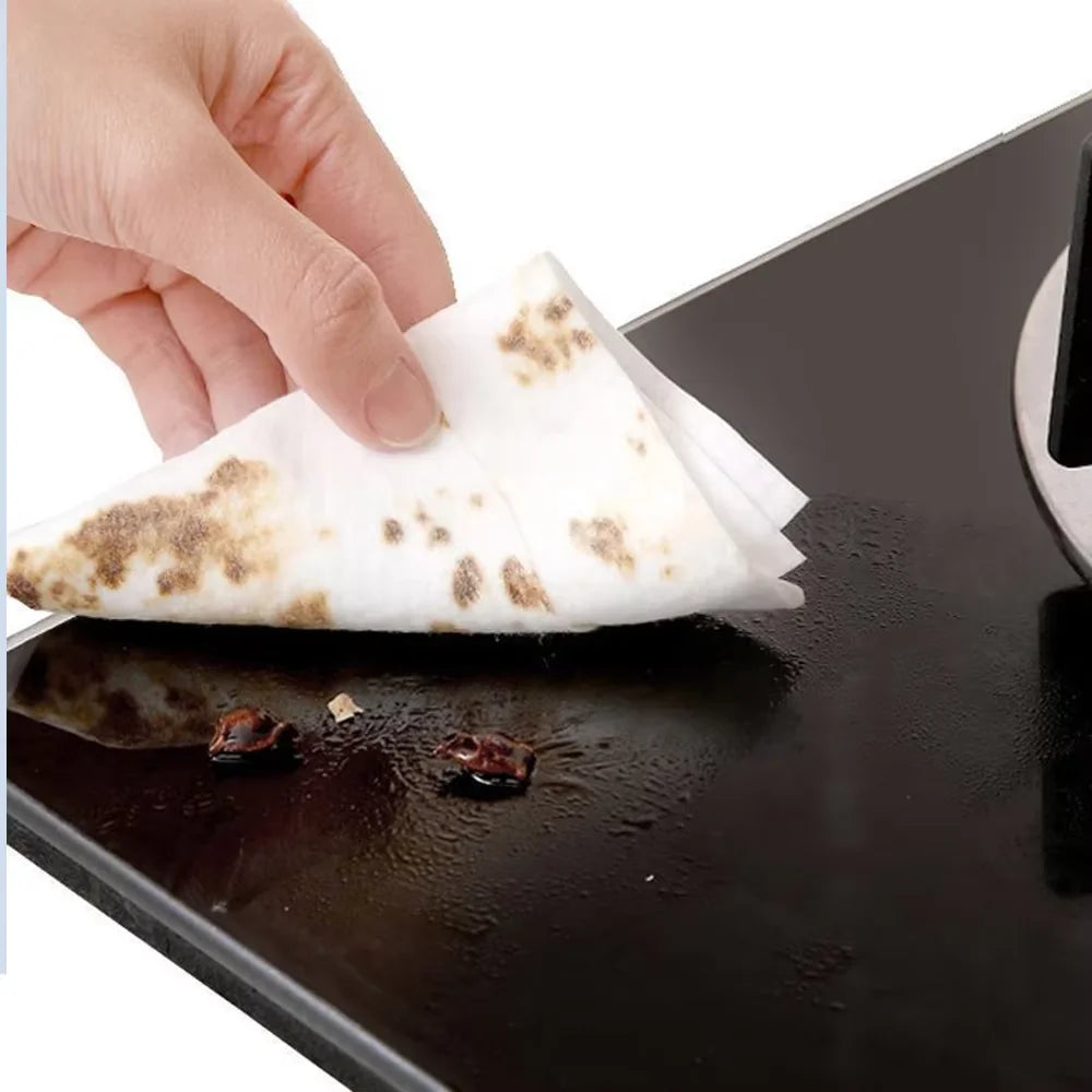 Kitchen Wipes To Remove Oil and Dirt Household Cleaning Hood Special One Wipe Clean Wet Paper Towels Disposable Facial Wipes