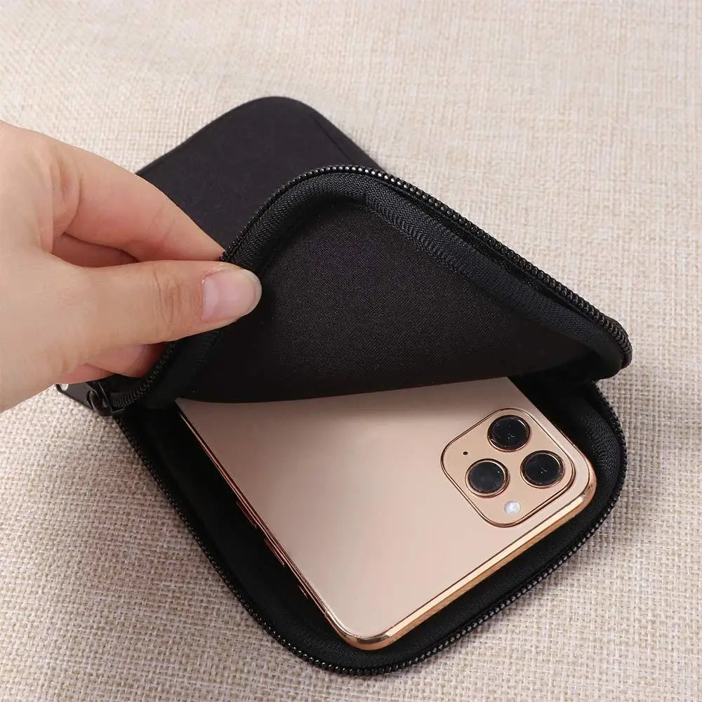 Neoprene Neoprene Phone Bag Portable Waterproof Phone Protective Pouch Pouch Shockproof Mobile Phone Bag Pouch Universal