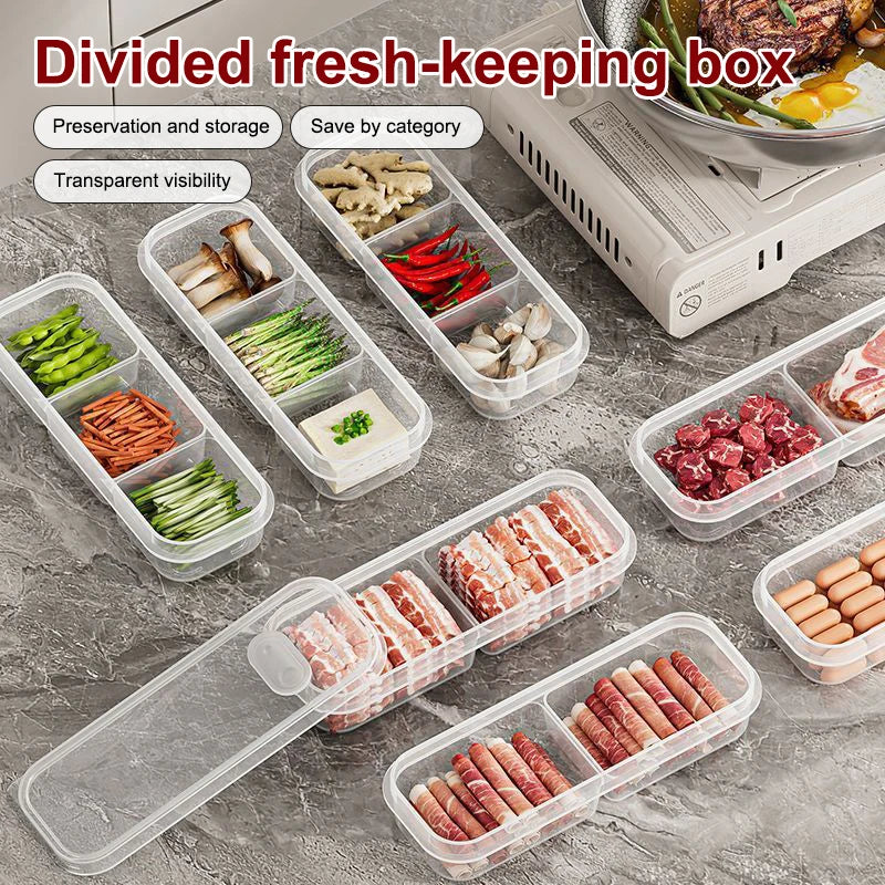 Maximum Capacity Home Food Storage Box; Ideal for Refrigerated Meat Vegetable Preservation