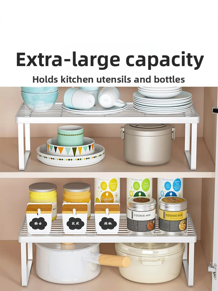 Kitchen Countertop Storage Ra Multi-Layer Cabinet Organizer Spice Storage elf Tabletop Arrangement Utili Tool