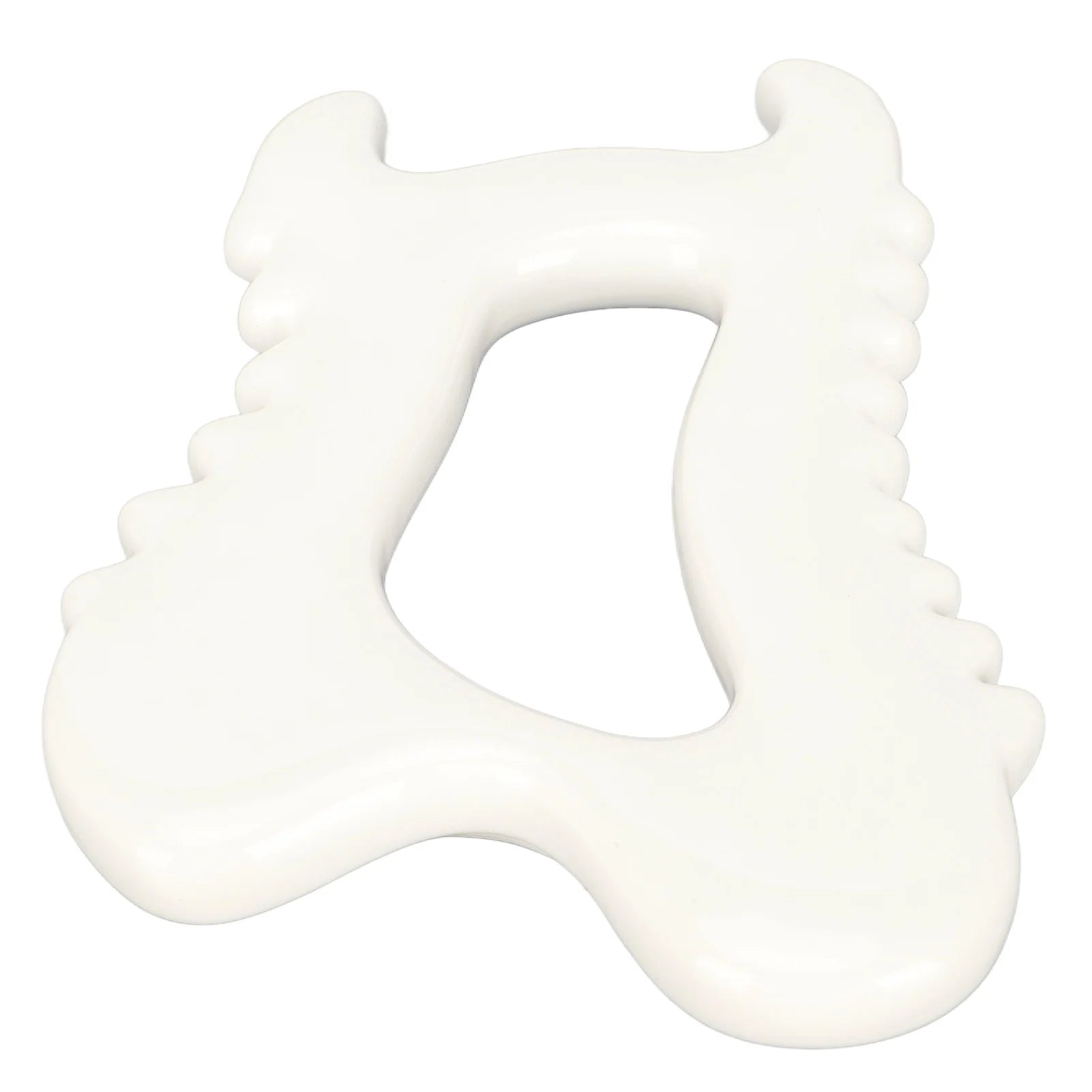 Gua Sha Tool Ceramic Antistatic Easy To Use Good Thermal Conductivity Gua Sha Massage Scraping Tool for Leg Body