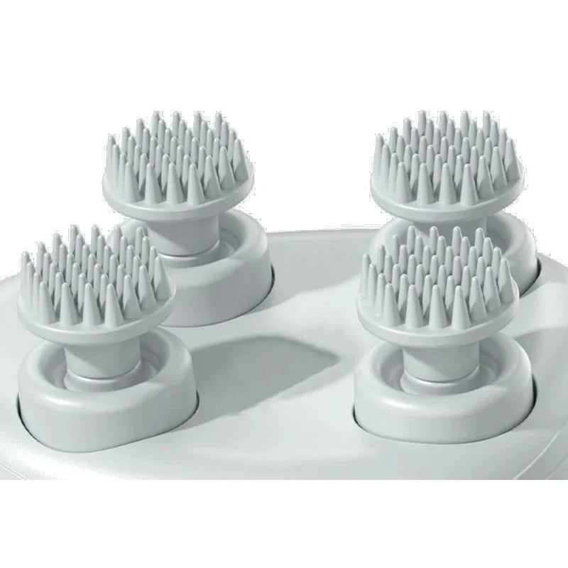 Electric Head Massager USB Rechargable Scalp Massager Body Massage Health Care Shoulder Neck Deep Tissue Kneading Massage Gift