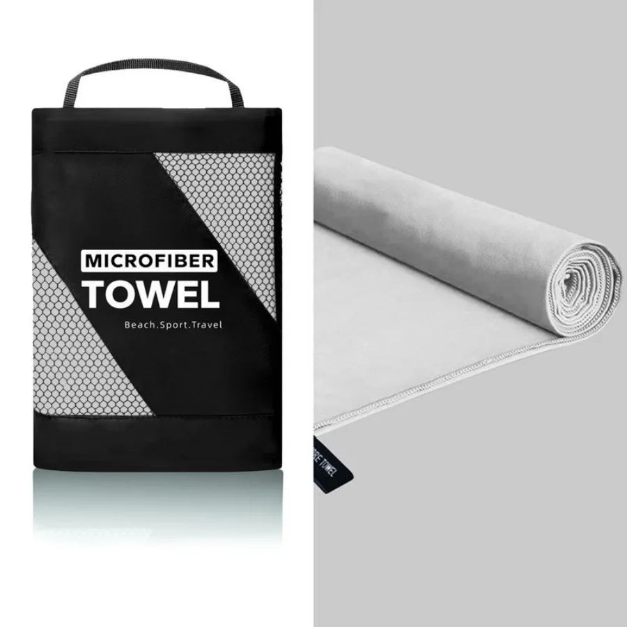Microfiber Beach Towel Quick Dry Soft Absorbent Sand-Free Lightweight Travel Towel for Swimming Pool Spa Home