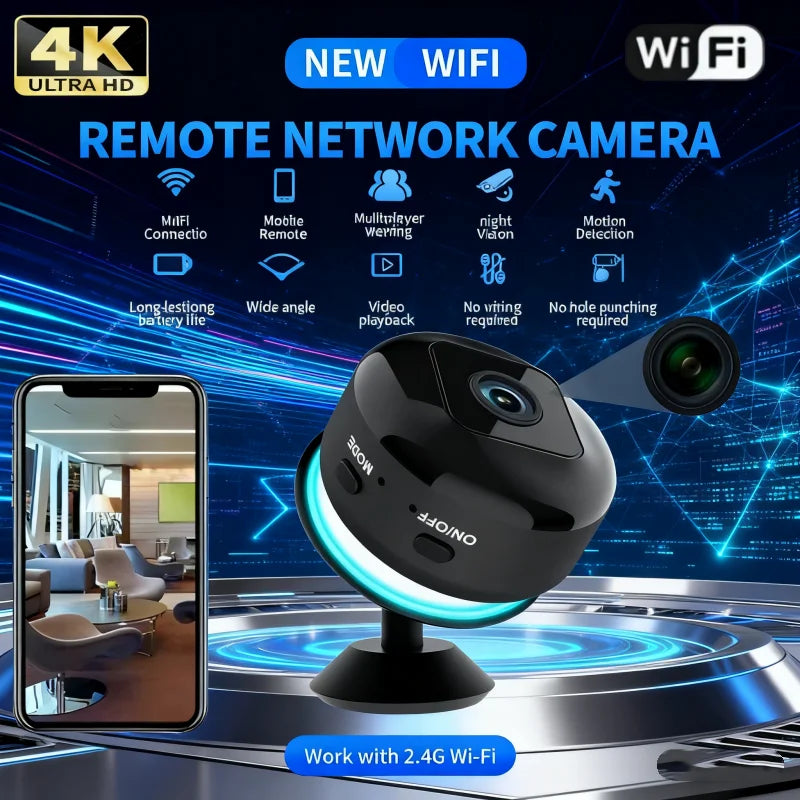 WiFi Security 1080P Camera Wireless Indoor Outdoor Night Vision Motion Detection Battery Powered Cloud Storage Video Recorder