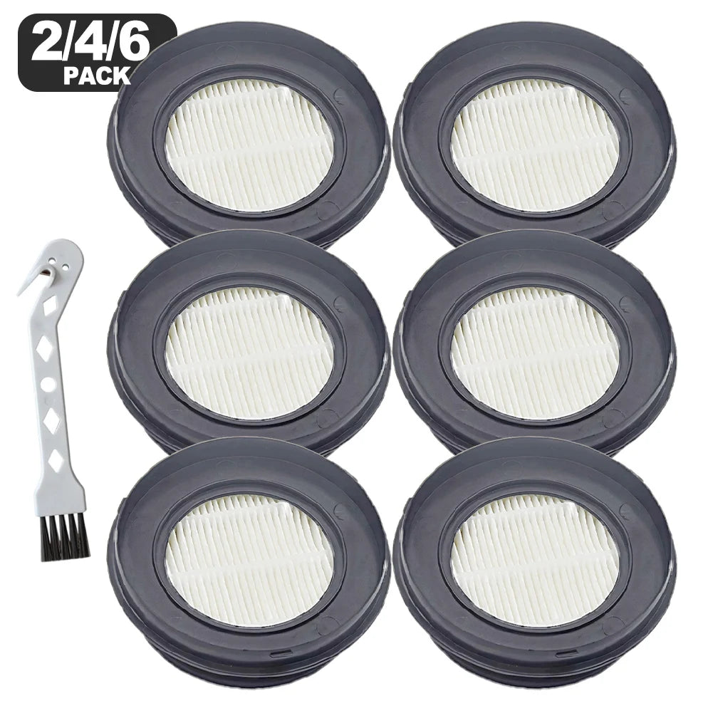 HEPA Filter Replacement For SunSare X7A-US And For Fieety For V7 Cordless Vacuum, Washable, Cleaning Brush
