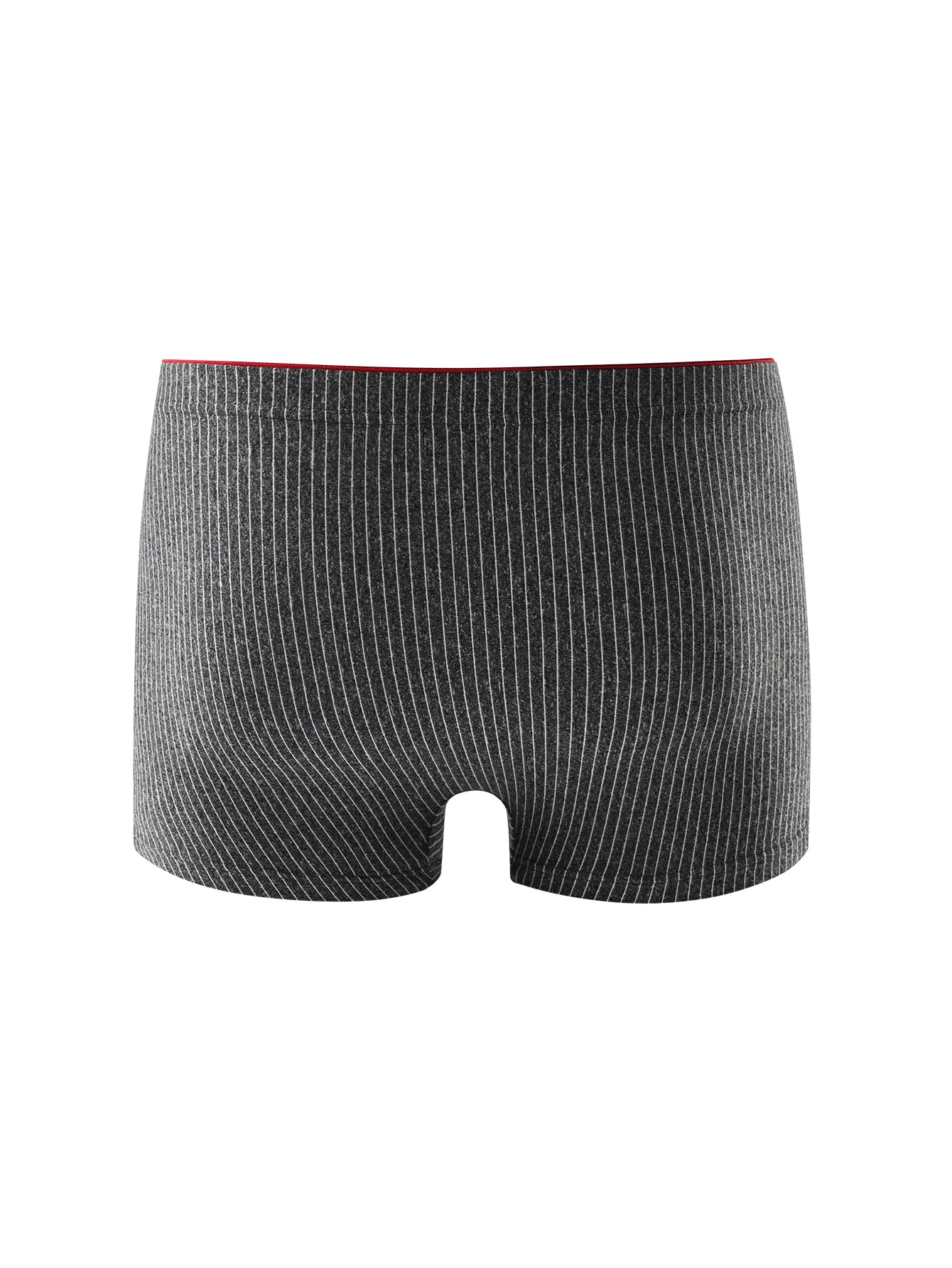 Men's underwear 4 pairs of panties, stylish men's boxers are breathable and comfortable, striped trendy briefs plus size boxers