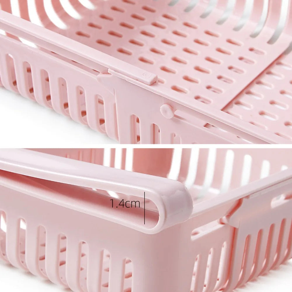 Kitchen Hanging Organizer Refrigerator Egg Fruit Storage Box Drawer Baskets Kitchen Accessories Fridge Organizer Shelf