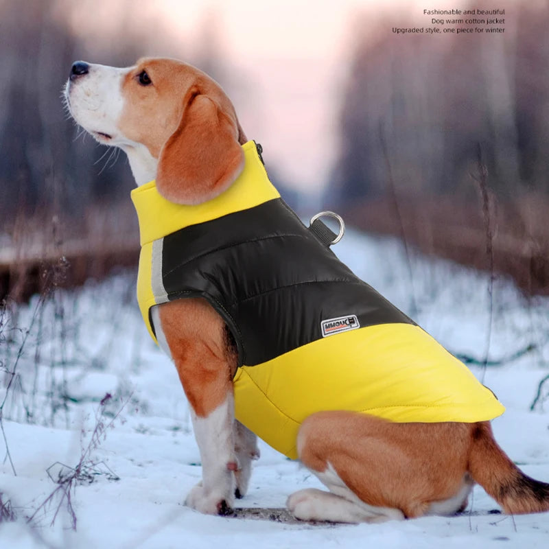 Waterproof Dog Jacket Winter Warm Dog Clothes for Small Large Dogs Puppy Vest Chihuahua Coat French Bulldog Yorkie Pug Costume