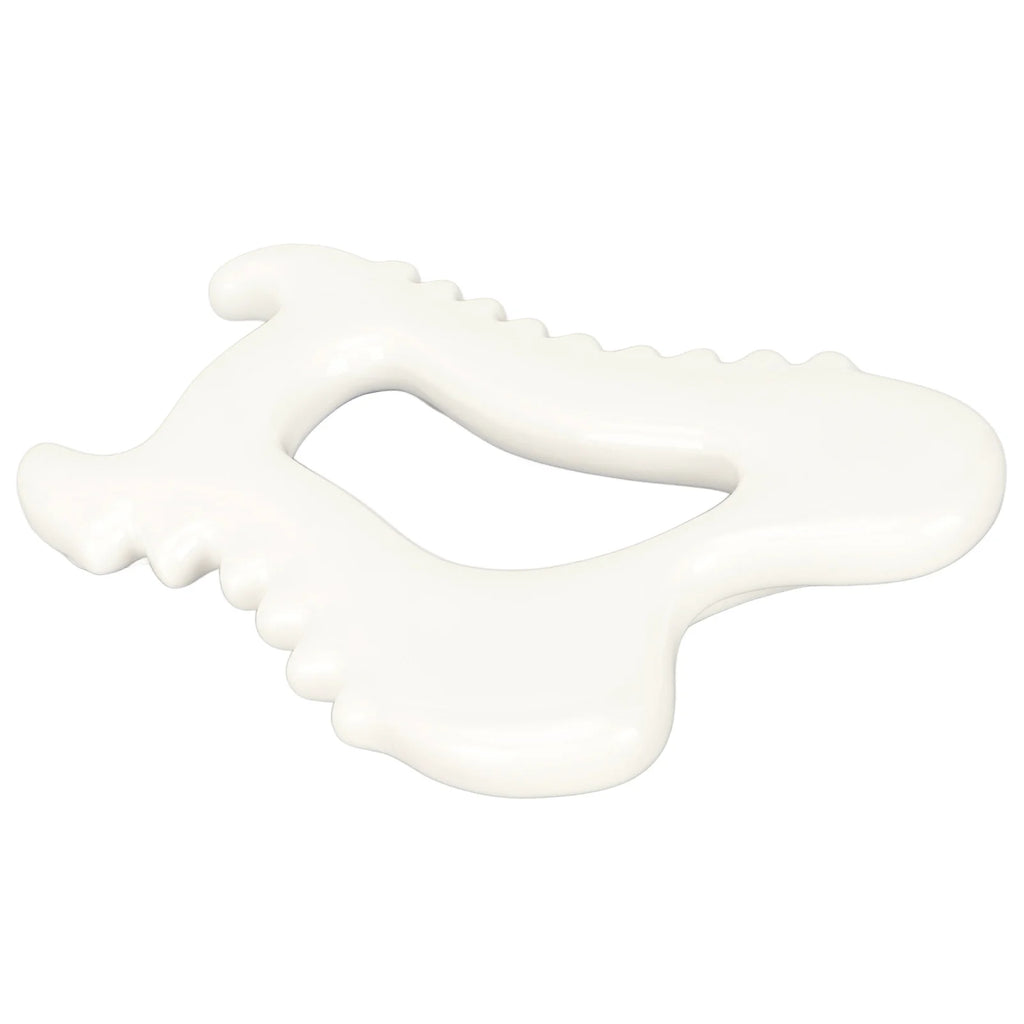 Gua Sha Tool Ceramic Antistatic Easy To Use Good Thermal Conductivity Gua Sha Massage Scraping Tool for Leg Body