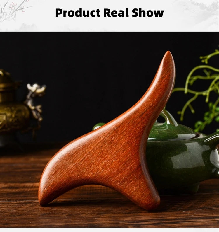Portable Lightweight Wood Massage Tool Gua Sha for Lymphatic Facial Massage And Muscle Relief Scraping Body Tool for Relaxation