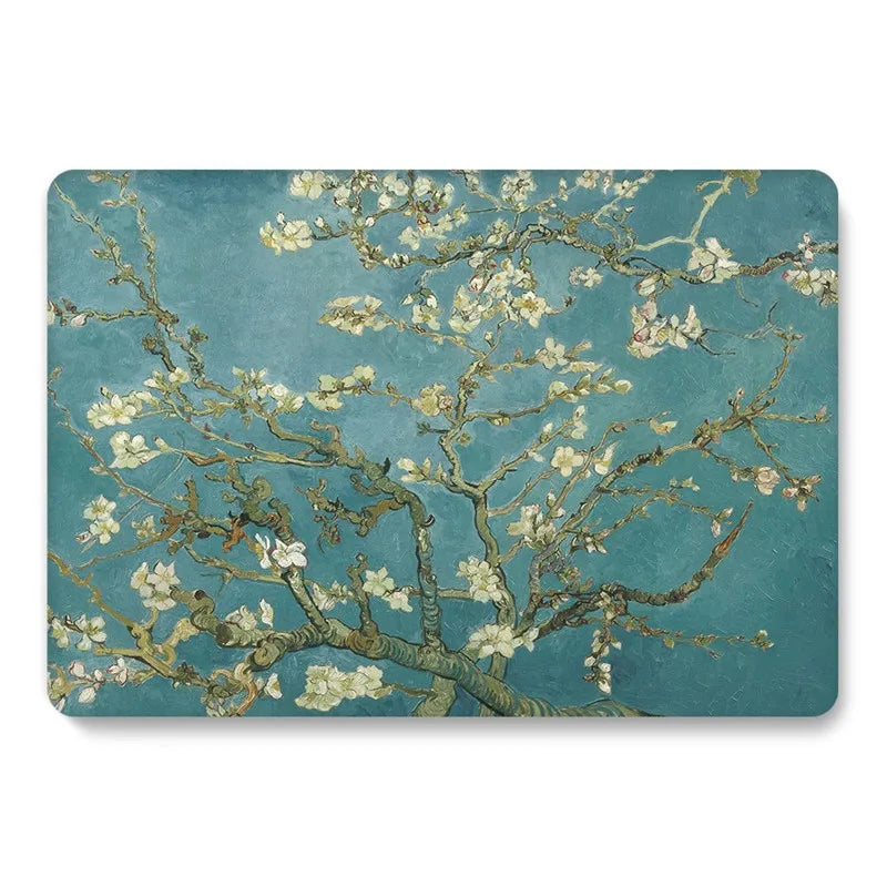 Oil Painting for Macbook Air 13 Case M1 2020 A2337 Laptop A2681 2022 M2 Cover Pro 12 14 Inch 2021 Starry Night A1466 A2179 Funda