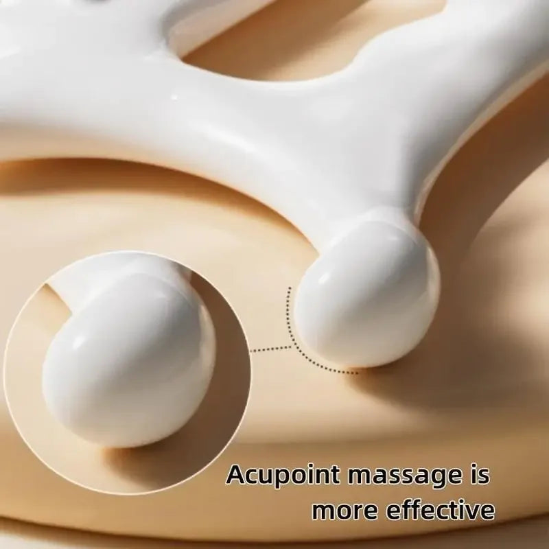 Non Ceramic Ergonomic Versatile Handheld Gua Sha Board for Face & Body Gua Sha Massage Tool, Relaxation and Beauty Massager