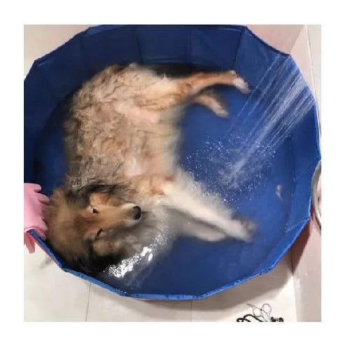 Portable Household Foldable Pvc Dog Cat Pet Swimming Pool Bathing Cleaning Basin