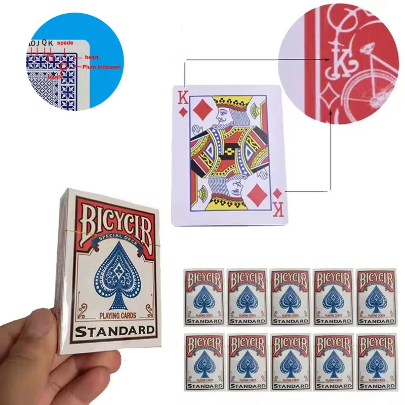 54 Tagged Playing cards Secret Marked Poker Card Marked Stripper Deck Of Cards Magic Board Game Gift Collection As Magic Tools