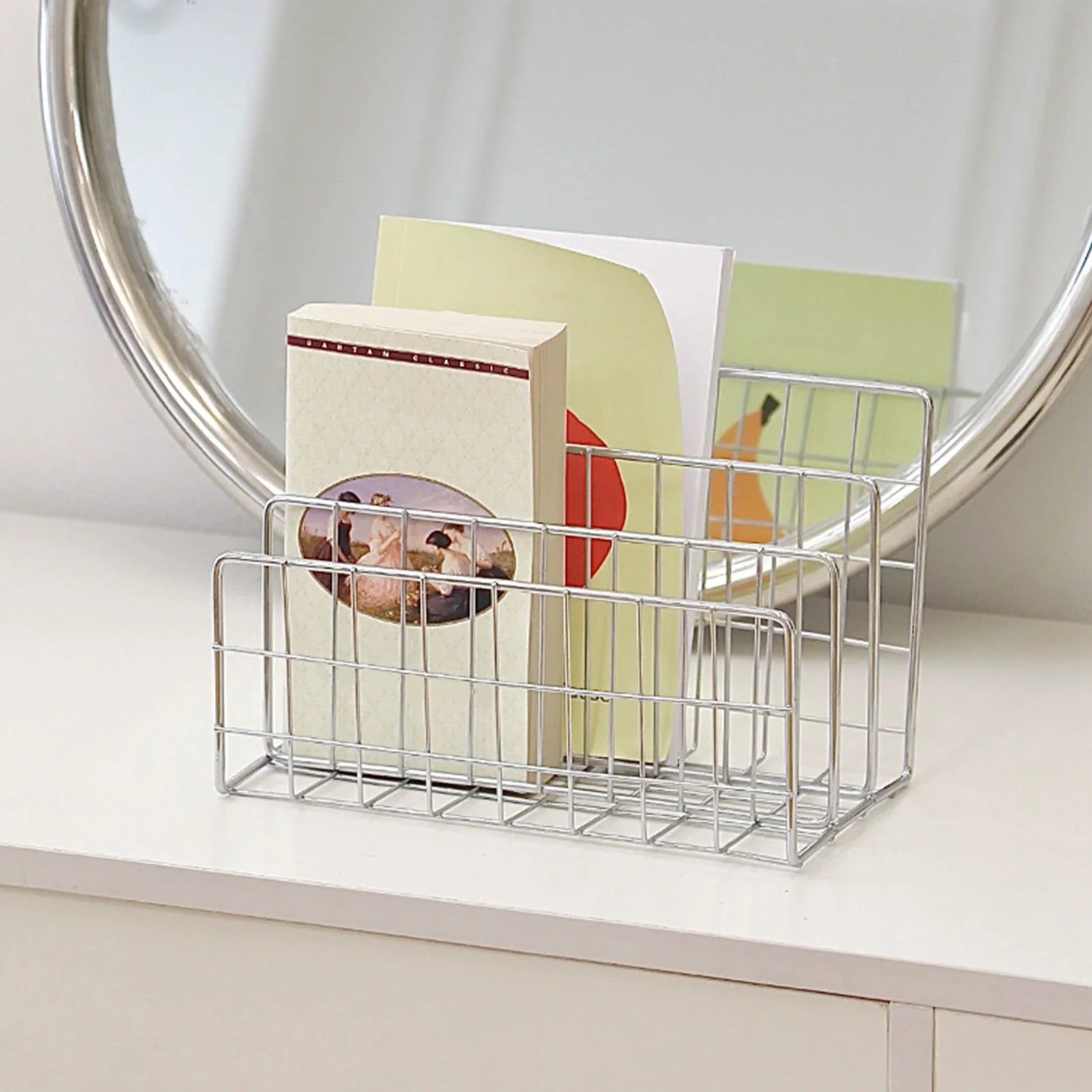 Book Sorter Book Sorter File Magazine Display Organizer Iron Bookend Home Decoration for Office Shelf Book Sorter Holder Bookend