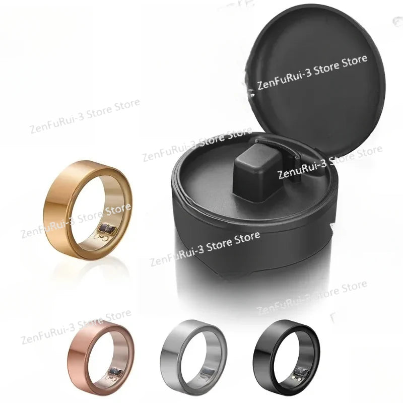 Sleep Monito R Heart Rate Oura Ring Women IP68 Waterproof Bloo D Oxyge N Fitness Tracker Smartring