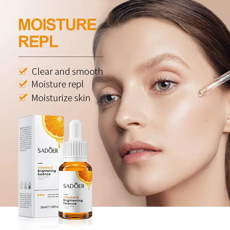 Face Serum Wash-Free Vitamin C Essence Deep Hydration Moisturizer Anti-aging Improve Skin Elasticity for Skin Care Face Lotion