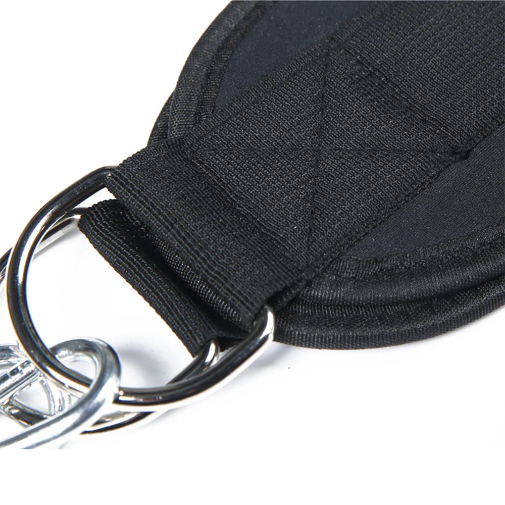 Pull up - Upper body strength weight-bearing belt, commercial bodybuilding room, sports barbell plate belt, fitness equipment