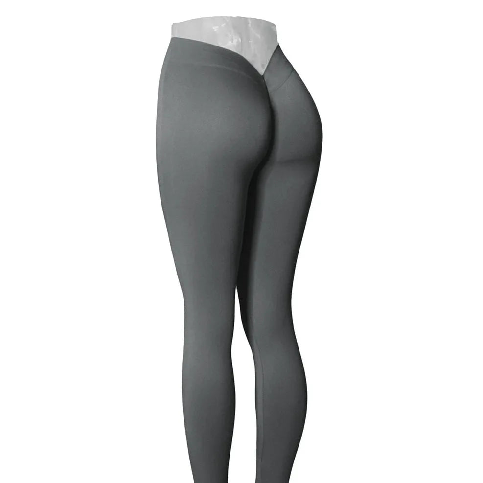 Sexy Scrunch Leggings Push Up Tights Woman Back V-Waist Gym Leggings Sport Women Fitness Legging Butt Lift Yoga Pants